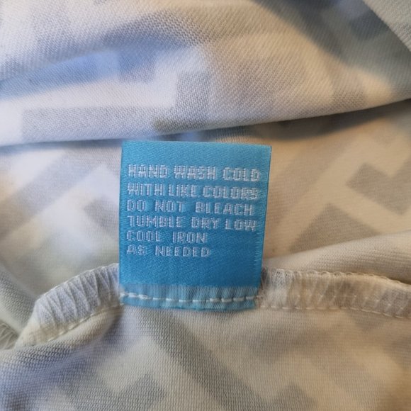 J. McLaughlin Art Deco Shirt Dress Size M - Picture 8 of 11